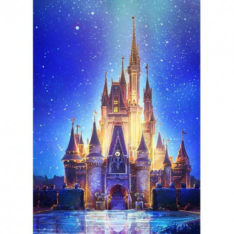 Castle - Full Square Diamond Painting(40*50cm)