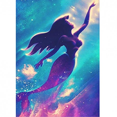 Mermaid - Full Round Diamond Painting