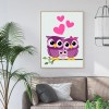 Cartoon Owl - Full Round Diamond Painting