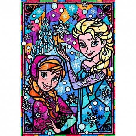 Frozen Princess - Full Round Diamond Painting