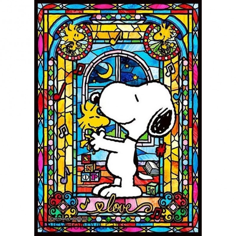 Snoopy- Full Round D...