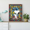Snoopy- Full Round Diamond Painting