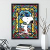 Snoopy- Full Round Diamond Painting