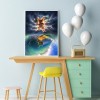 Evil Cartoon - Full Round Diamond Painting