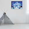 Cartoon Snowing Castle - Full Round Diamond Painting
