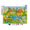 Cartoon Animal World - Full Round Diamond Painting