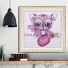 Cute Owl -Crystal Rhinestone Diamond Painting(30*30cm)