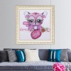 Cute Owl -Crystal Rhinestone Diamond Painting(30*30cm)