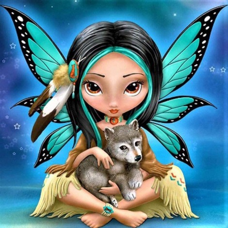 Fairy - Full Round Diamond Painting