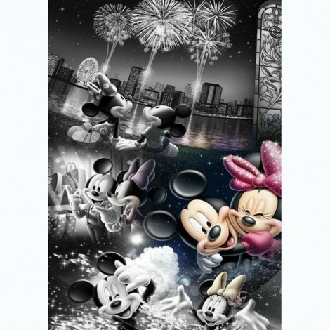 Mickey Mouse - Full Round Diamond Painting