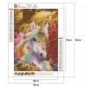 Unicorn - Full Round Diamond Painting