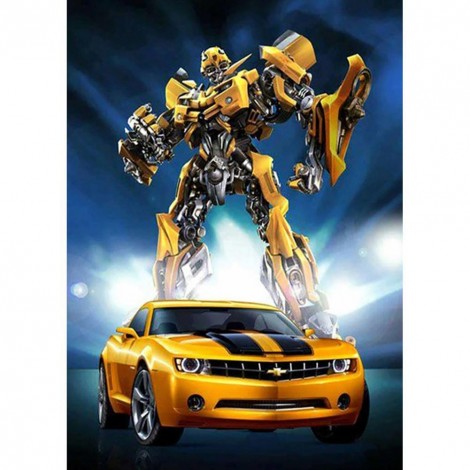Bumblebee - Full Round Diamond Painting