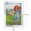 Merida Princess- Full Round Diamond Painting