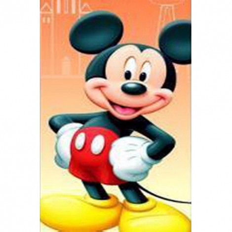 Cartoon Mouse - Full Round Diamond Painting
