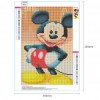 Cartoon Mouse - Full Round Diamond Painting
