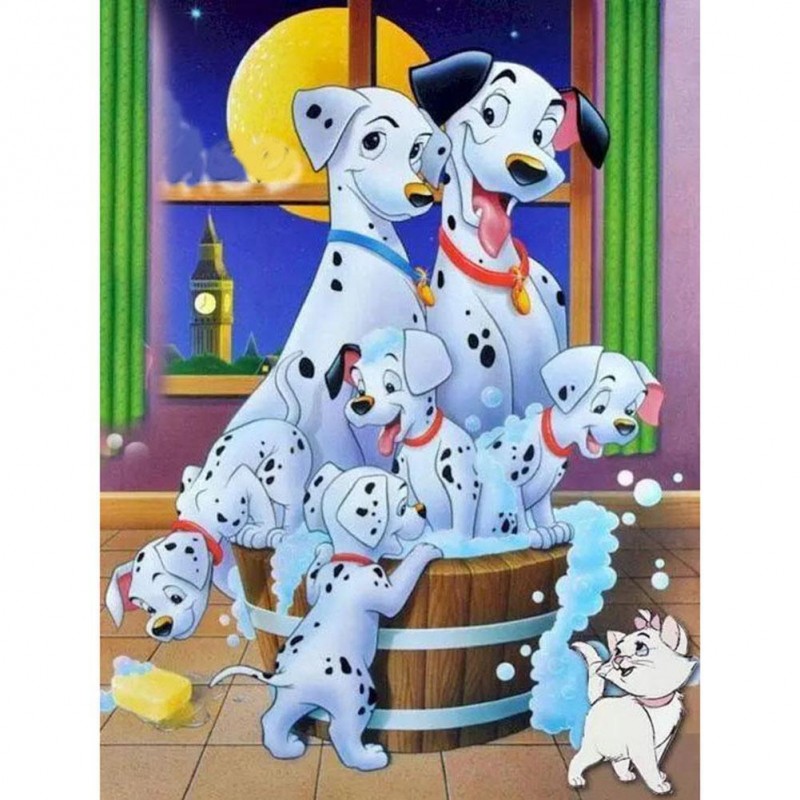 Dog - Full Round Dia...