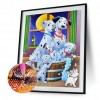Dog - Full Round Diamond Painting(40x50cm)