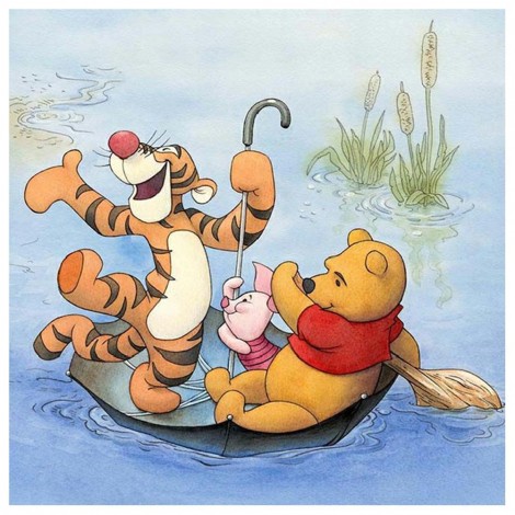 Winnie the Pooh - Full Round Diamond Painting