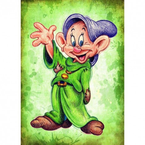 Dopey Dwarf- Full Round Diamond Painting