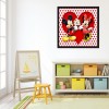 Mickey & Minnie - Full Round Diamond Painting(30*30cm)