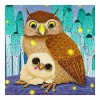 Cartoon Owl - Full Round Diamond Painting