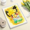 Pikachu - Full Round Diamond Painting
