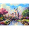 Castle - Full Square Diamond Painting(40x50cm)