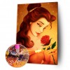 Rose Princess - Full Square Diamond Painting(40x50cm)