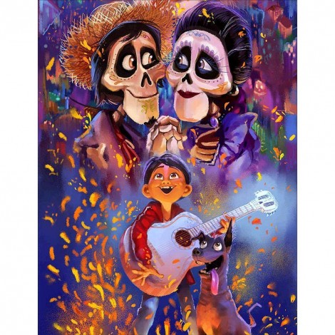 Coco - Full Round Diamond Painting(40x50cm)