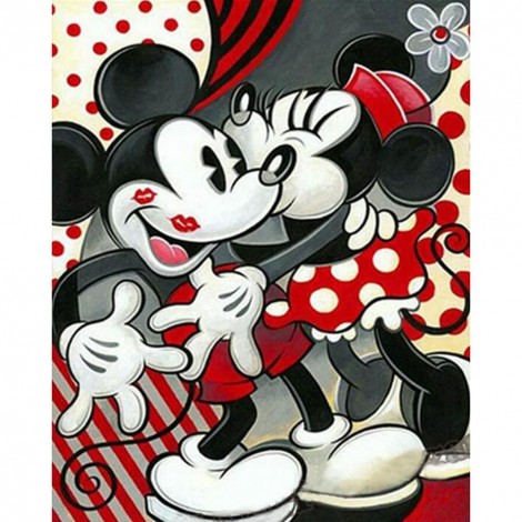 Cartoon Mouse - Full Round Diamond Painting