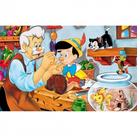 Pinocchio - Full Round Diamond Painting(40x60cm)