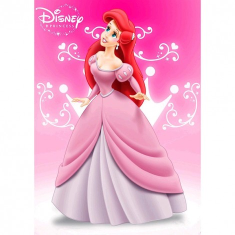 Ariel Princess - Full Round Diamond Painting
