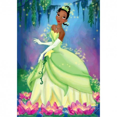 Tiana Princess - Full Round Diamond Painting