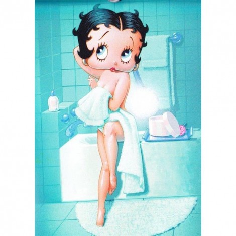 Betty Boop - Full Round Diamond Painting