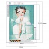 Betty Boop - Full Round Diamond Painting