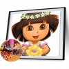 Dora - Full Round Diamond Painting