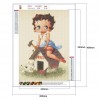 Betty Boop - Full Round Diamond Painting