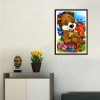 Cartoon Bear - Full Round Diamond Painting