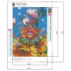 Flower House - Full Round Diamond Painting