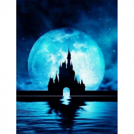 Castle - Full Round Diamond Painting
