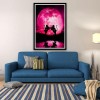 Cartoon Mouse Love - Full Round Diamond Painting