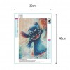Cartoon Stitch - Full Round Diamond Painting