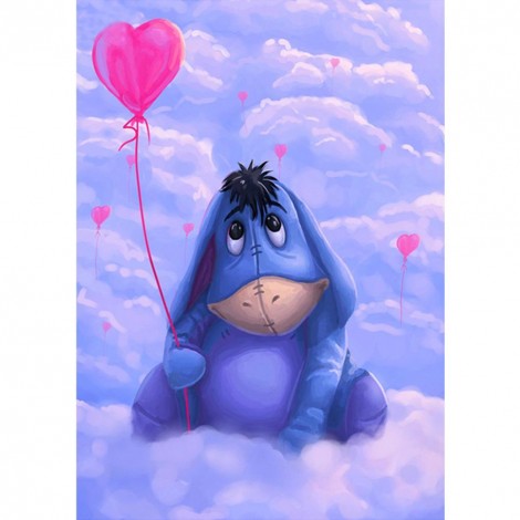 Eeyore - Full Square Diamond Painting(40*50cm)