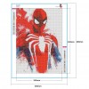 Spiderman - Full Round Diamond Painting
