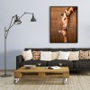 Kissing Giraffe-Full Round Diamond Painting