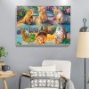 Cats-Full Square Diamond Painting
