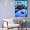 Cat-Full Round Diamond Painting