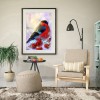 Bird Flower-Full Square Diamond Painting