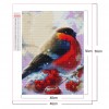 Bird Flower-Full Square Diamond Painting
