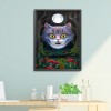 Cat-Full Round Diamond Painting
